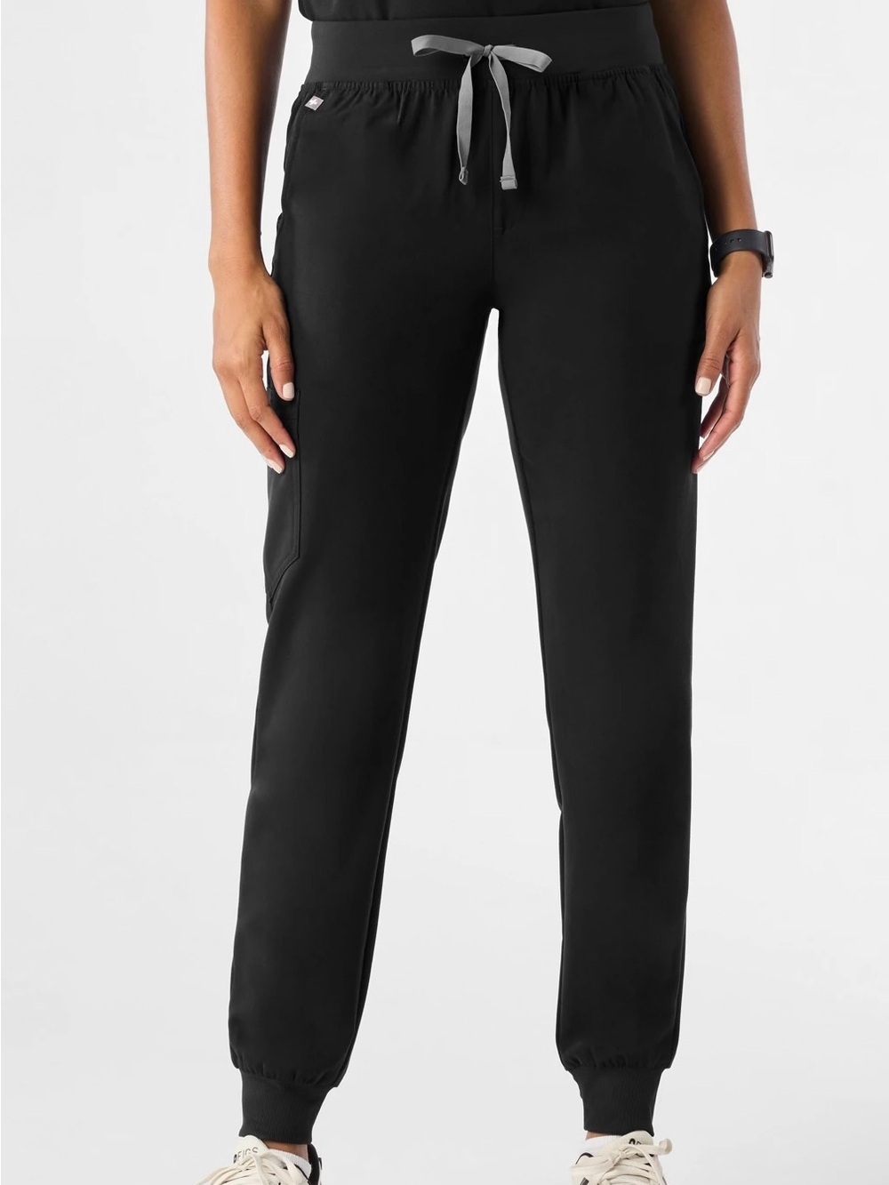 Figs Technical Collection Zamora Jogger Scrub Pants XS Black
